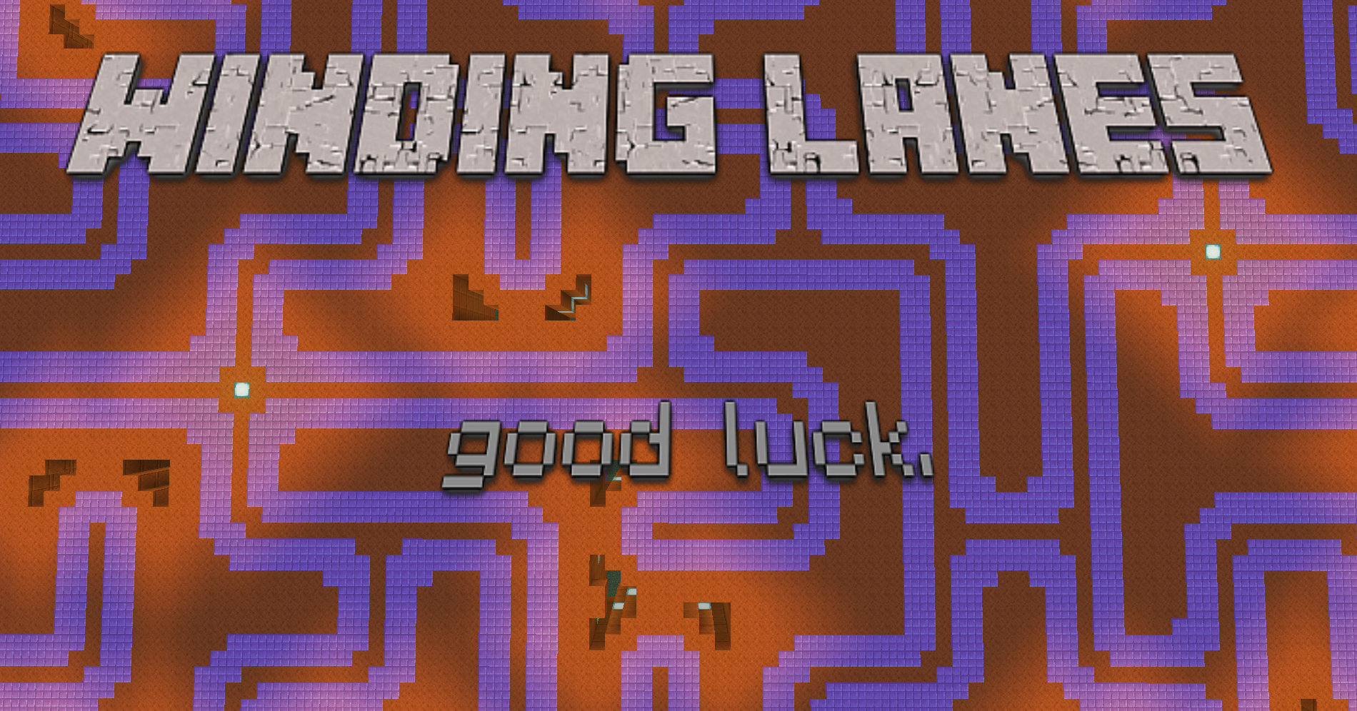 Download Winding Lanes for Minecraft 1.16.5
